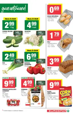 SPAR - gazetka promocyjna Gazetka Eurospar od środy 23.09 do niedzieli 04.10 - strona 3