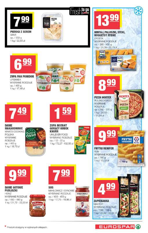 SPAR - gazetka promocyjna Gazetka Eurospar od środy 23.09 do niedzieli 04.10 - strona 9