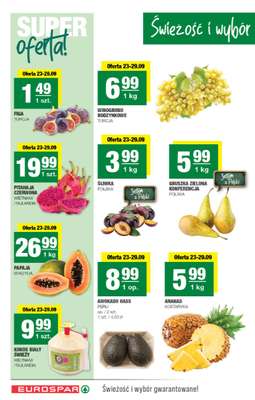 SPAR - gazetka promocyjna Gazetka Eurospar od środy 23.09 do niedzieli 04.10 - strona 2