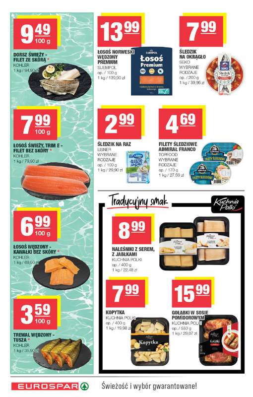 SPAR - gazetka promocyjna Gazetka Eurospar od środy 23.09 do niedzieli 04.10 - strona 8