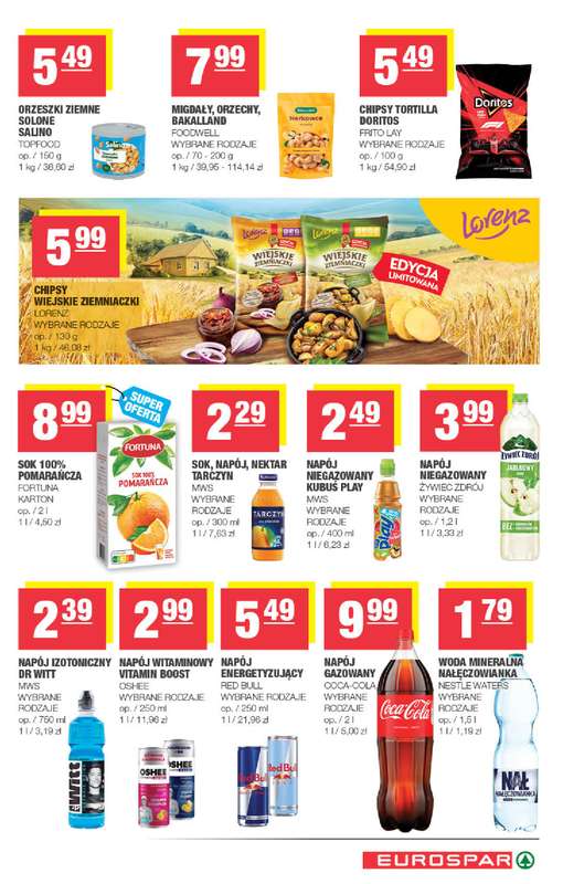 SPAR - gazetka promocyjna Gazetka Eurospar od środy 23.09 do niedzieli 04.10 - strona 13