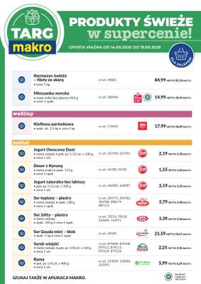 Makro - gazetka promocyjna Targ MAKRO - oferta świeża w super cenach! od wtorku 15.09 do soboty 19.09 - strona 7