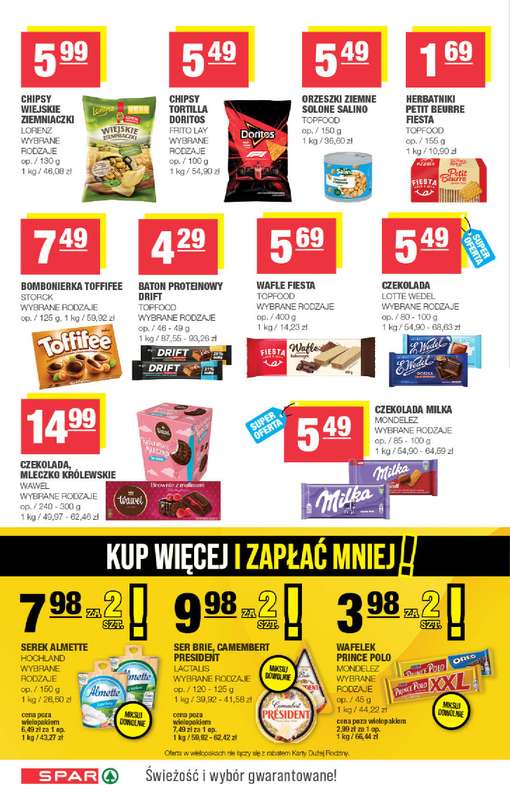 SPAR - gazetka promocyjna Gazetka Spar od środy 23.09 do niedzieli 04.10 - strona 6