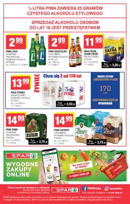 SPAR - gazetka promocyjna Gazetka Spar od środy 23.09 do niedzieli 04.10 - strona 8