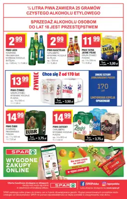 SPAR - gazetka promocyjna Gazetka Spar od środy 23.09 do niedzieli 04.10 - strona 8