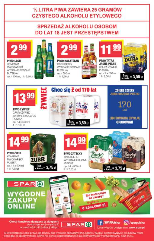 SPAR - gazetka promocyjna Gazetka Spar od środy 23.09 do niedzieli 04.10 - strona 8