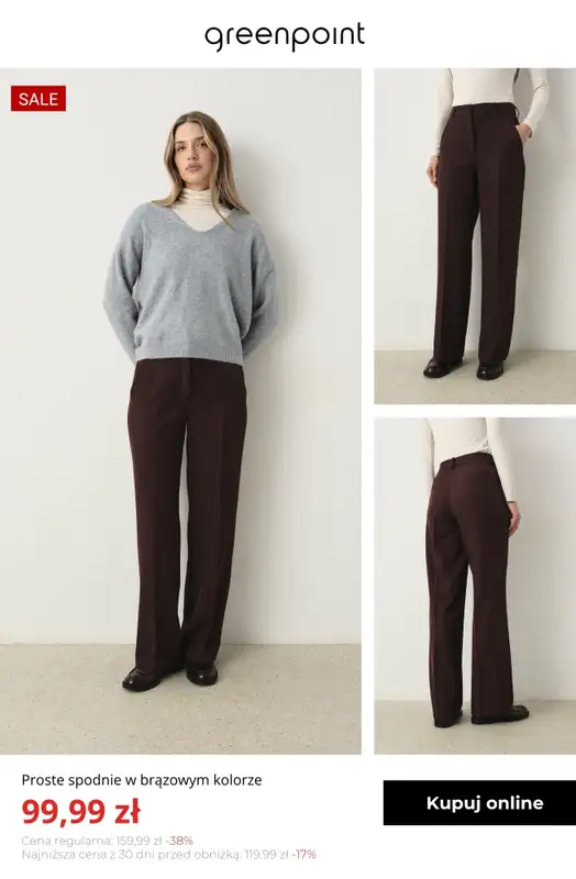 Greenpoint - gazetka promocyjna Jesienna kolekcja basic – od 29,99 zł   - strona 3