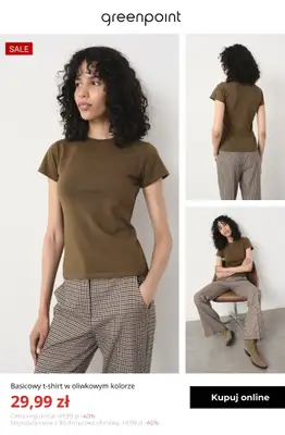 Greenpoint - gazetka promocyjna Jesienna kolekcja basic – od 29,99 zł od wtorku 15.09  - strona 2