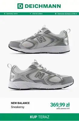 Deichmann - gazetka promocyjna Sneakersy damskie New Balance od środy 16.09  - strona 3