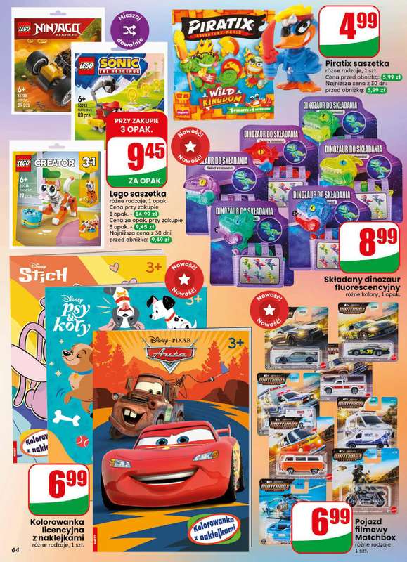 Dino - gazetka promocyjna Gazetka 38 / 2026 od środy 16.09 do wtorku 22.09 - strona 64