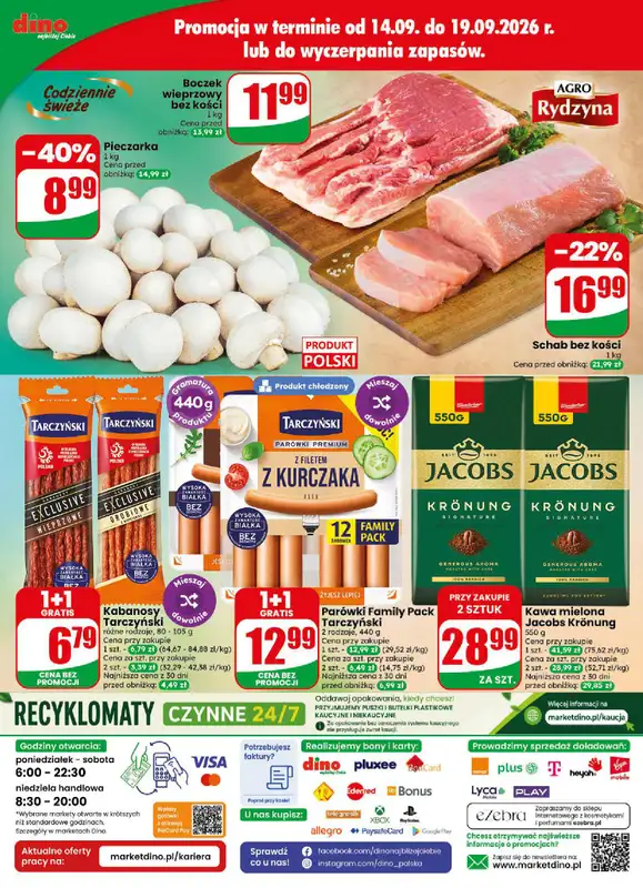 Dino - gazetka promocyjna Gazetka 38 / 2026 od środy 16.09 do wtorku 22.09 - strona 81