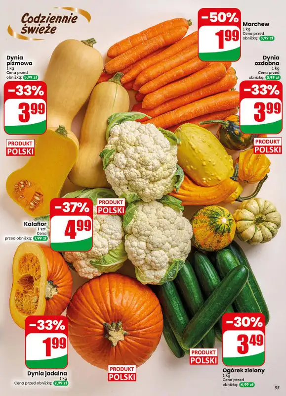 Dino - gazetka promocyjna Gazetka 38 / 2026 od środy 16.09 do wtorku 22.09 - strona 35