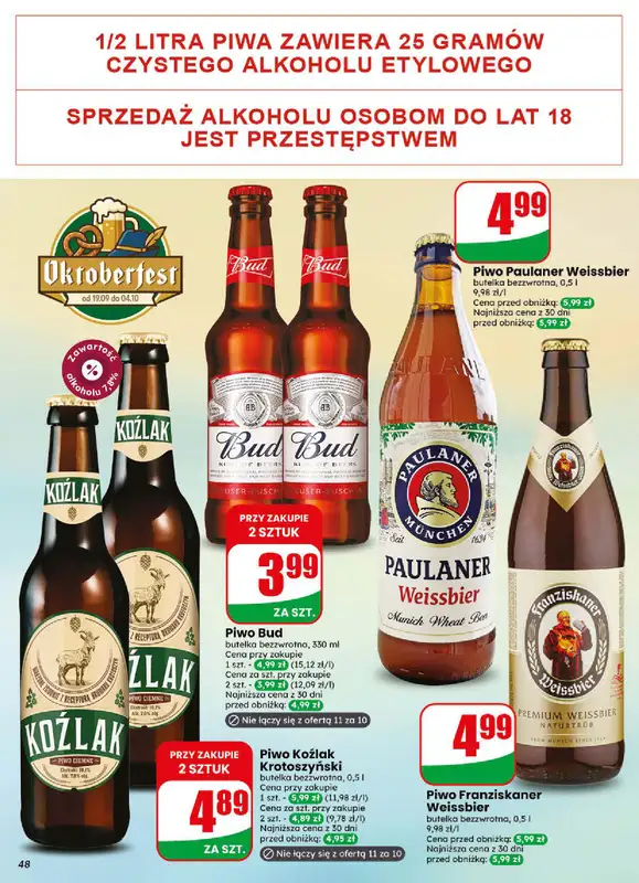 Dino - gazetka promocyjna Gazetka 38 / 2026 od środy 16.09 do wtorku 22.09 - strona 48