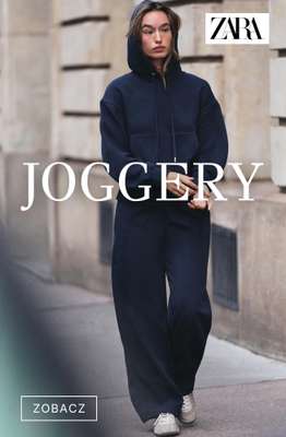 Zara - gazetka promocyjna Joggery damskie od środy 16.09 