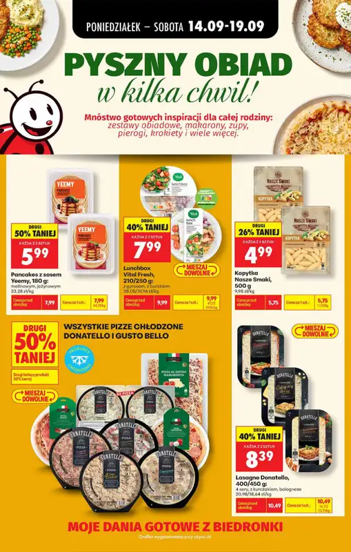 Biedronka - gazetka promocyjna Pyszny obiad w kilka chwil   - strona 2
