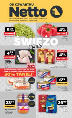 Netto - gazetka promocyjna Gazetka Spożywcza od czwartku 17.09 do soboty 19.09