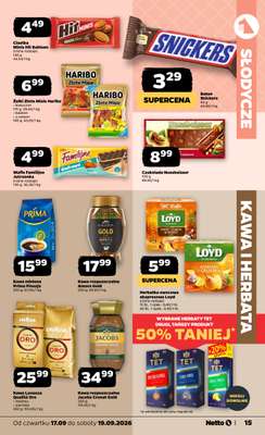 Netto - gazetka promocyjna Gazetka Spożywcza od czwartku 17.09 do soboty 19.09 - strona 15