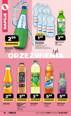 Netto - gazetka promocyjna Gazetka Spożywcza od czwartku 17.09 do soboty 19.09 - strona 16