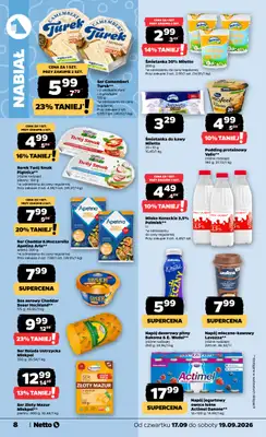 Netto - gazetka promocyjna Gazetka Spożywcza od czwartku 17.09 do soboty 19.09 - strona 8