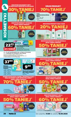 Netto - gazetka promocyjna Gazetka Spożywcza od czwartku 17.09 do soboty 19.09 - strona 20