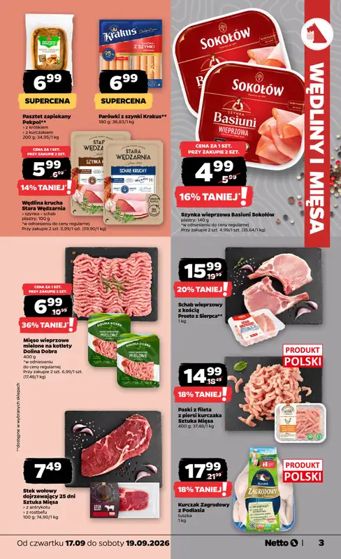 Netto - gazetka promocyjna Gazetka Spożywcza   - strona 3