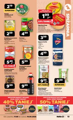 Netto - gazetka promocyjna Gazetka Spożywcza od czwartku 17.09 do soboty 19.09 - strona 13