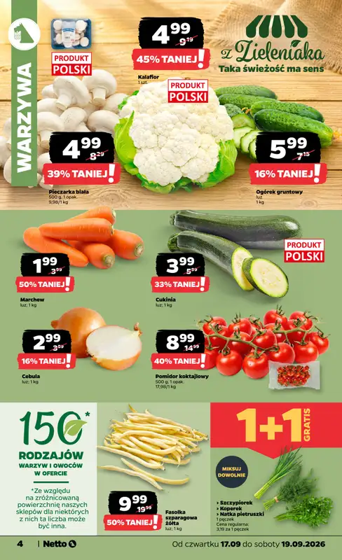 Netto - gazetka promocyjna Gazetka Spożywcza od czwartku 17.09 do soboty 19.09 - strona 4