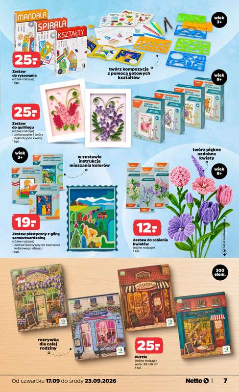 Netto - gazetka promocyjna Inspiracje tygodnia Kuchnia od czwartku 17.09 do środy 23.09 - strona 7