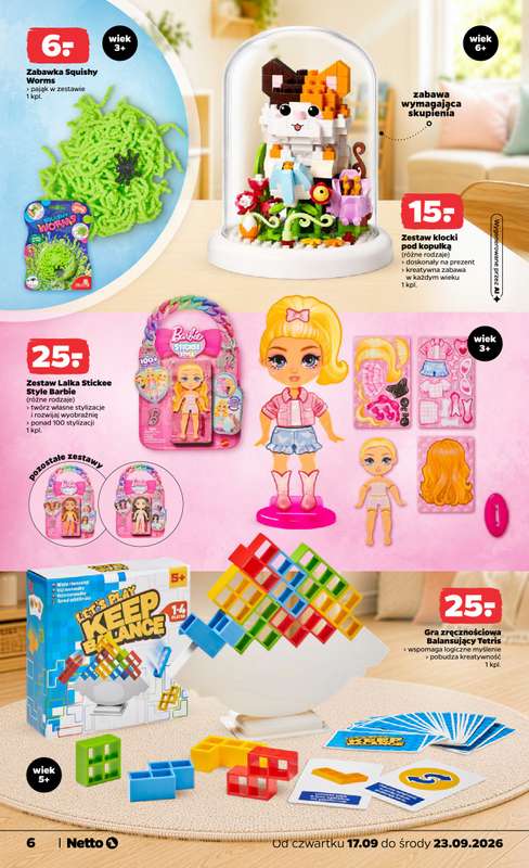 Netto - gazetka promocyjna Inspiracje tygodnia Kuchnia od czwartku 17.09 do środy 23.09 - strona 6