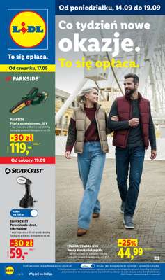 Lidl - gazetka promocyjna Katalog od poniedziałku 14.09 do soboty 19.09