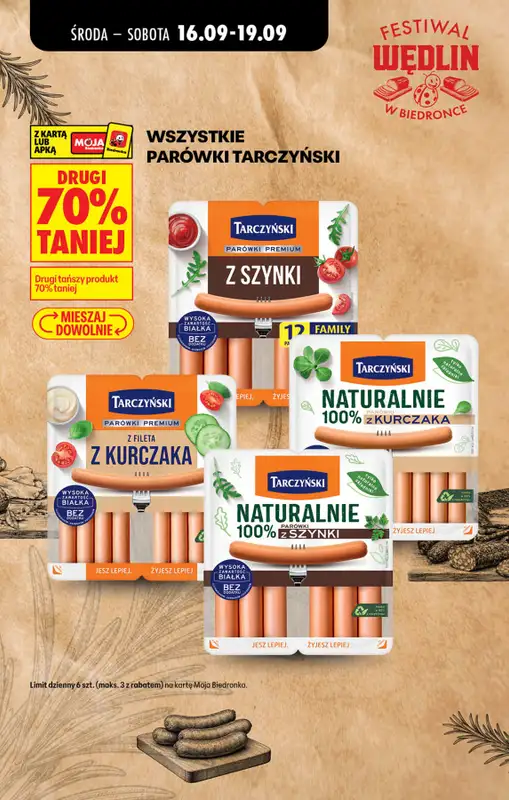 Biedronka - gazetka promocyjna Festiwal wędlin   - strona 3
