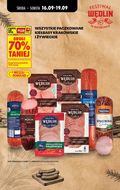 Biedronka - gazetka promocyjna Festiwal wędlin   - strona 2
