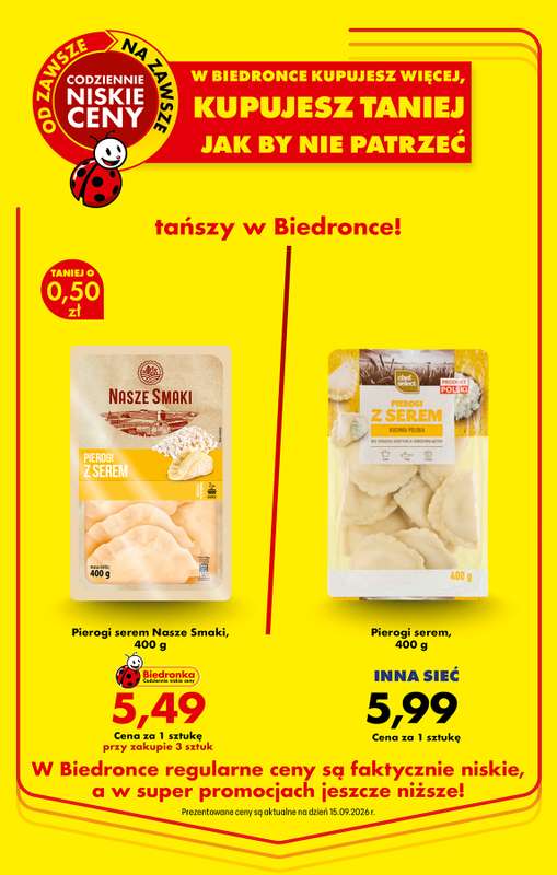Biedronka - gazetka promocyjna Od poniedziałku od poniedziałku 14.09 do soboty 19.09 - strona 7