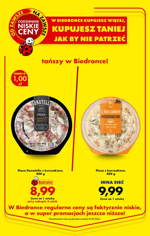 Biedronka - gazetka promocyjna Od poniedziałku od poniedziałku 14.09 do soboty 19.09 - strona 9