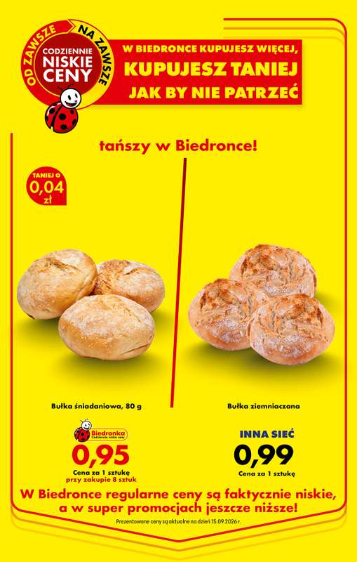 Biedronka - gazetka promocyjna Od poniedziałku od poniedziałku 14.09 do soboty 19.09 - strona 3