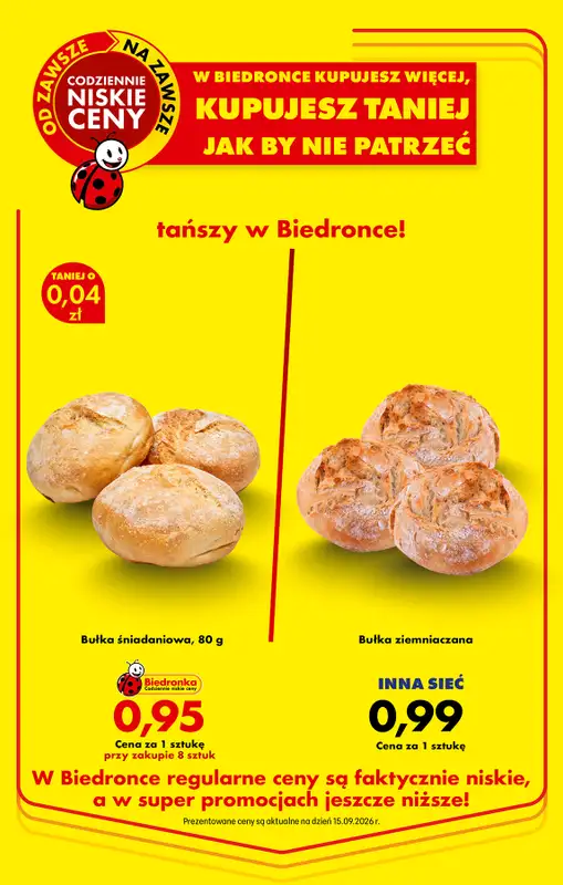 Biedronka - gazetka promocyjna Od poniedziałku   - strona 3