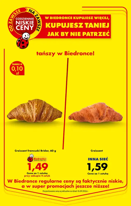 Biedronka - gazetka promocyjna Od poniedziałku, Z ladą tradycyjną   - strona 2