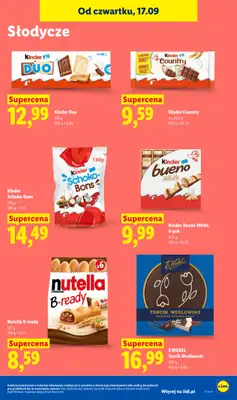 Lidl - gazetka promocyjna Oferta od czwartku od czwartku 17.09 do soboty 19.09 - strona 73