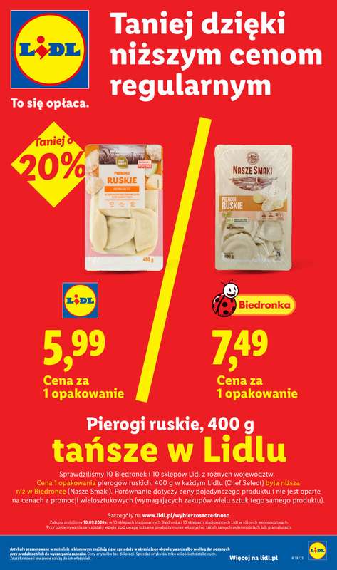 Lidl - gazetka promocyjna Oferta od czwartku od czwartku 17.09 do soboty 19.09 - strona 7