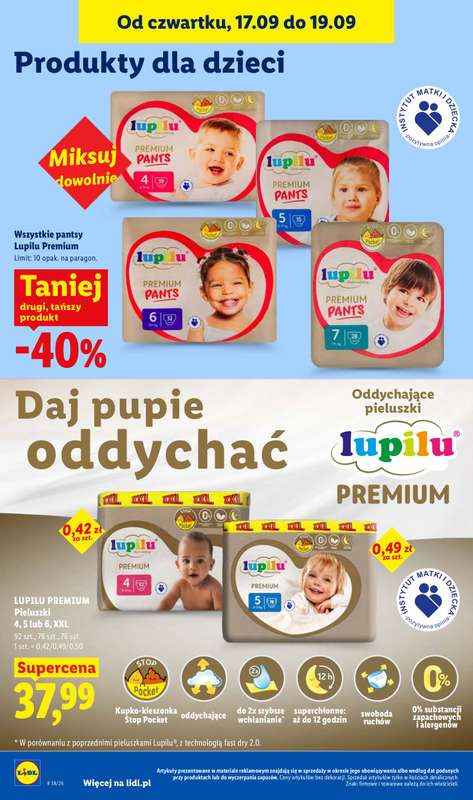 Lidl - gazetka promocyjna Oferta od czwartku od czwartku 17.09 do soboty 19.09 - strona 84