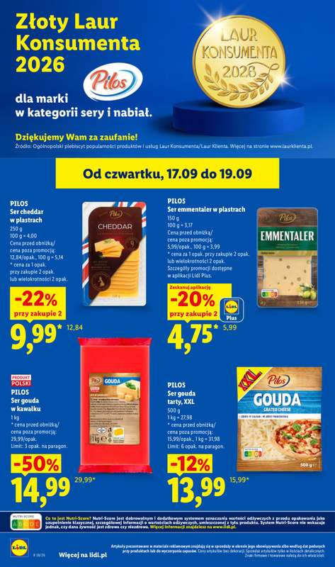 Lidl - gazetka promocyjna Oferta od czwartku od czwartku 17.09 do soboty 19.09 - strona 58