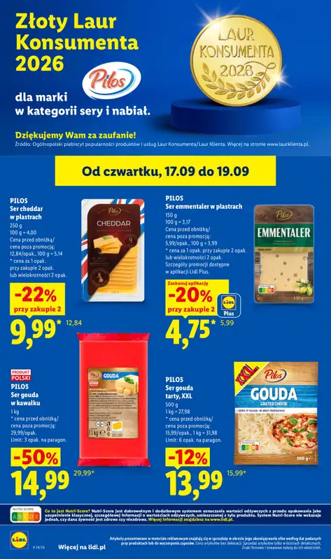 Lidl - gazetka promocyjna Oferta od czwartku od czwartku 17.09 do soboty 19.09 - strona 58