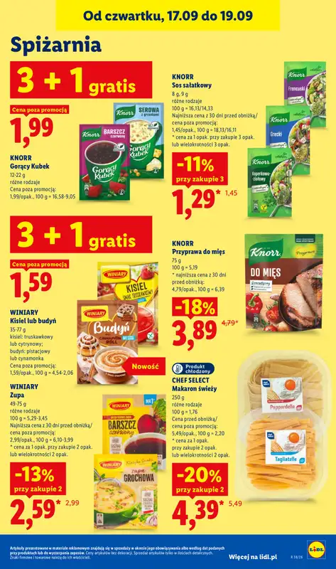Lidl - gazetka promocyjna Oferta od czwartku od czwartku 17.09 do soboty 19.09 - strona 83