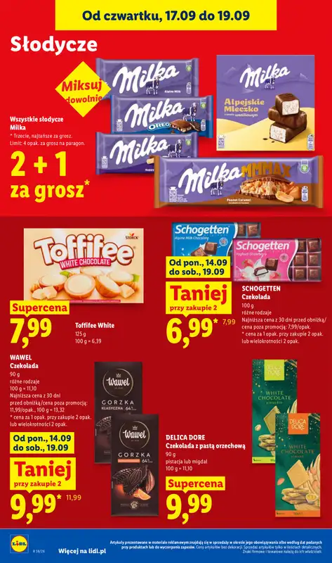Lidl - gazetka promocyjna Oferta od czwartku od czwartku 17.09 do soboty 19.09 - strona 72