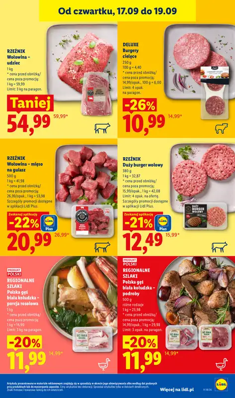 Lidl - gazetka promocyjna Oferta od czwartku od czwartku 17.09 do soboty 19.09 - strona 53