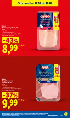 Lidl - gazetka promocyjna Oferta od czwartku od czwartku 17.09 do soboty 19.09 - strona 17