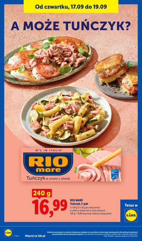 Lidl - gazetka promocyjna Oferta od czwartku od czwartku 17.09 do soboty 19.09 - strona 62