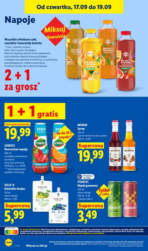 Lidl - gazetka promocyjna Oferta od czwartku od czwartku 17.09 do soboty 19.09 - strona 64