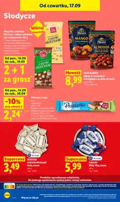 Lidl - gazetka promocyjna Oferta od czwartku od czwartku 17.09 do soboty 19.09 - strona 74