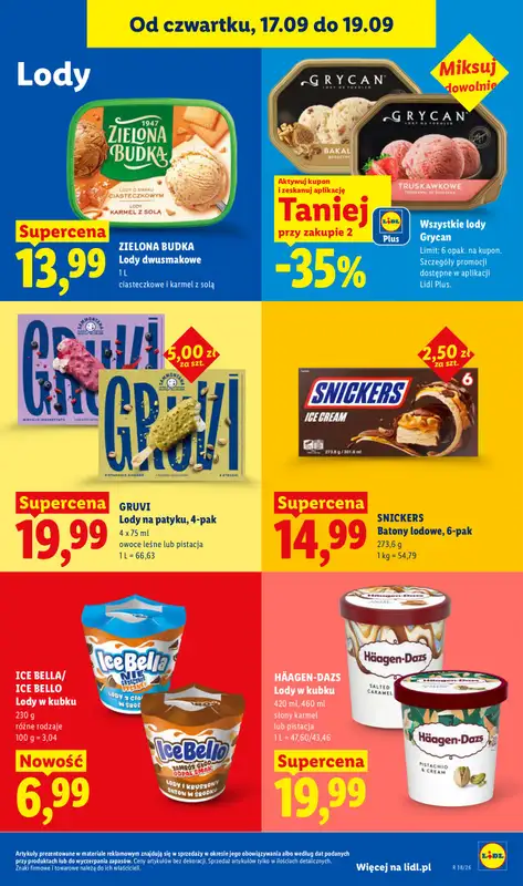 Lidl - gazetka promocyjna Oferta od czwartku od czwartku 17.09 do soboty 19.09 - strona 63